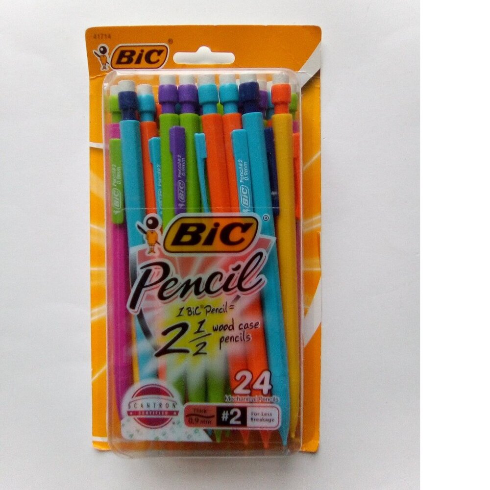 Bic 24-Count HB #2 Lead 0.9mm Mechanical Pencils